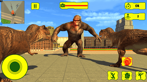 Screenshot kong vs Godzilla Rampage Game