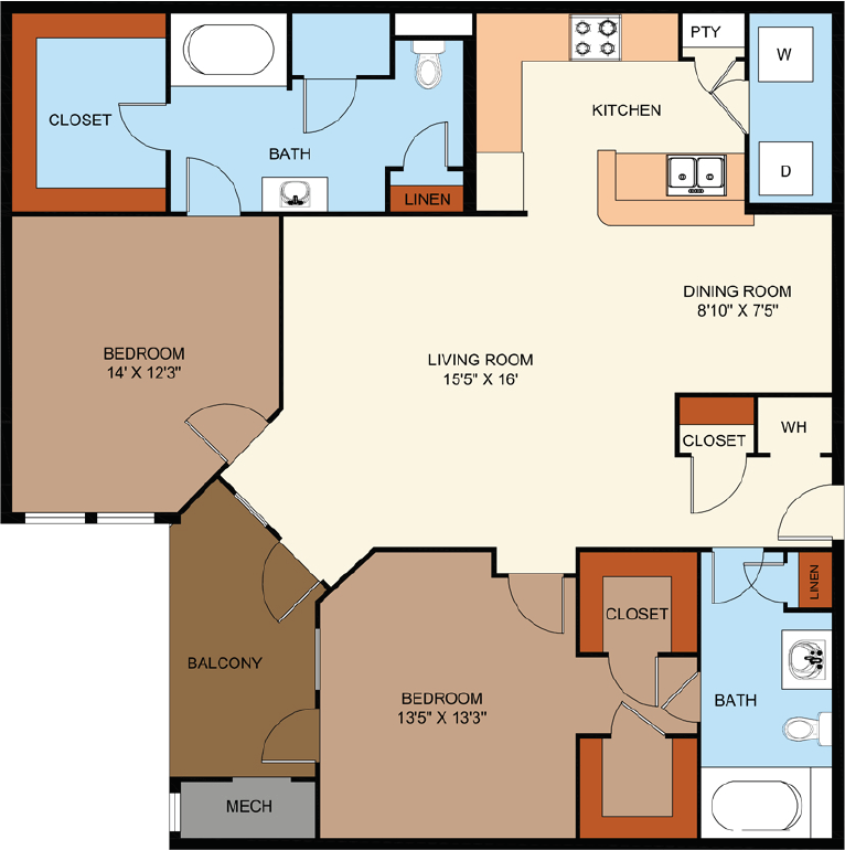 B3 Floorplan Diagram