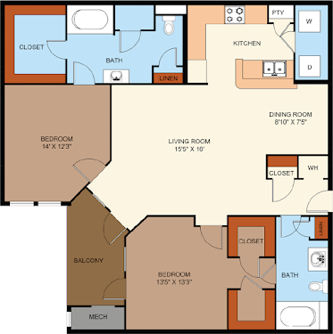 B3 Floorplan Diagram