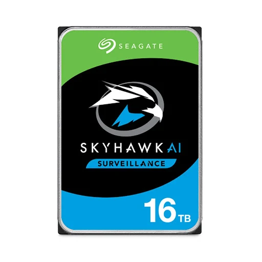 Ổ cứng gắn trong SEAGATE HDD SkyHawk AI 16TB, 7200 RPM, Cache 256MB (ST16000VE002)