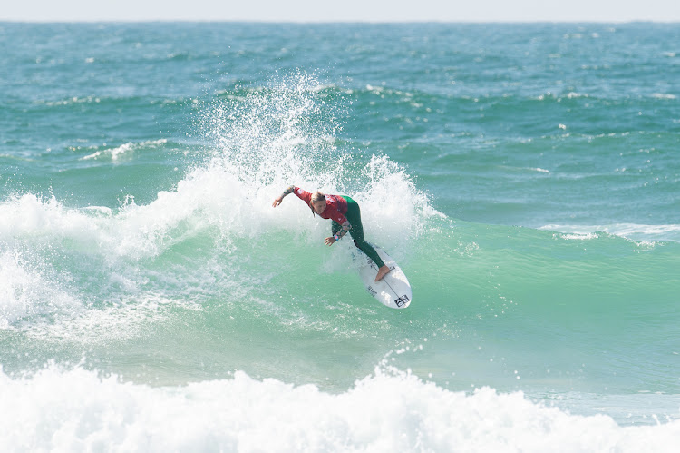 SA's Jessie van Niekerk booked her spot for finals day at the SA Open of Surfing in Gqeberha