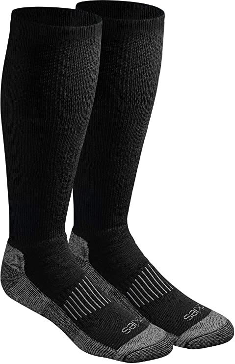 Dickies Men's Light Comfort Compression Over-the-calf Socks