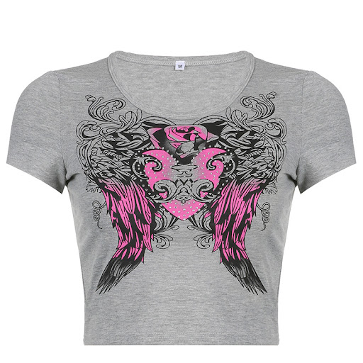 Title 3, Hot Diamond Printing Spice Retro Short Sleeve T...