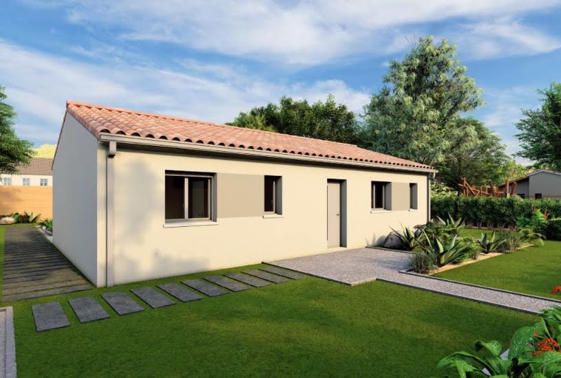  Vente Terrain + Maison - Terrain : 763m² - Maison : 80m² à Saint-Vincent-de-Paul (40990) 