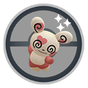 Spinda with a heart pattern