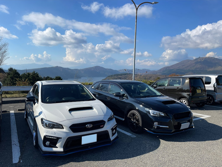 WRX S4の箱根ドライブデート・紅葉🍁ドライブ・カツカレー美味しい・富士山見えません・アネスト岩田スカイラウンジに関するカスタム事例の投稿画像1枚目