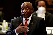 President Cyril Ramaphosa delivers the state of the nation address  to a joint sitting of the National Assembly and the National Council of Provinces in Cape Town,  February 10 2022. Picture: NIC BOTHMA/REUTERS 