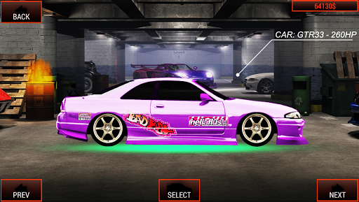 اليابان Drag Racing 2D