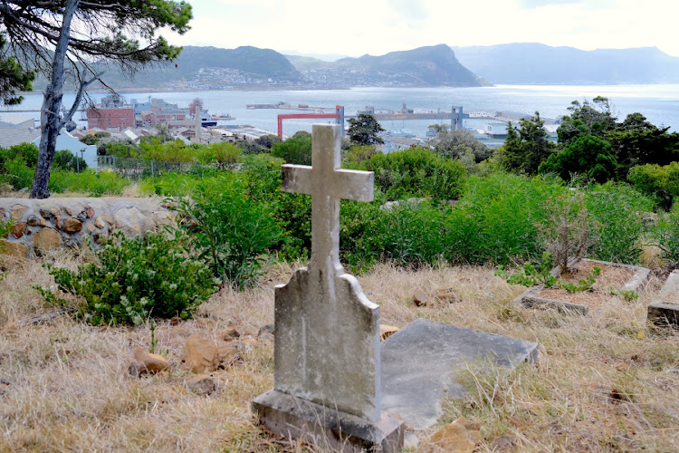 The old Seaforth cemetery above Simon’s Town, a reminder that naval histories are written in the blood of lost sailors. Picture: PAUL ASH