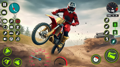 Screenshot Dirt Bike Stunt Racing Games