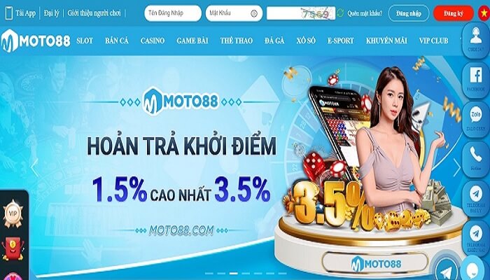 khuyến mãi moto88