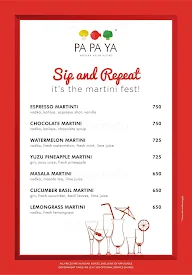 Pa Pa Ya menu 8