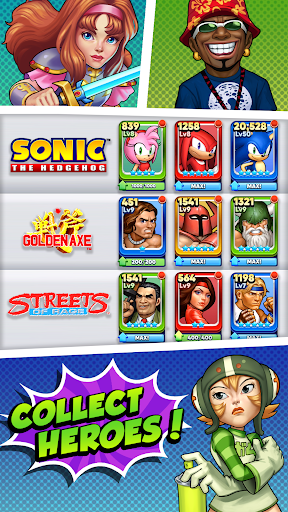 SEGA Heroes: Match 3 RPG Games with Sonic & Crew