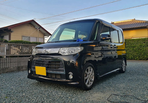 タントカスタム L375sの車高調 洗車 磨き コーティング ドアミラー自動格納 燃費記録に関するカスタム メンテナンスの投稿画像 車 のカスタム情報はcartune