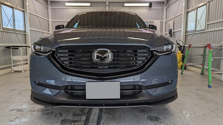 CX-8の塩ビの会・ポリメタルグレー・補強パーツ・タワーバー・洗車に関するカスタム事例の投稿画像1枚目