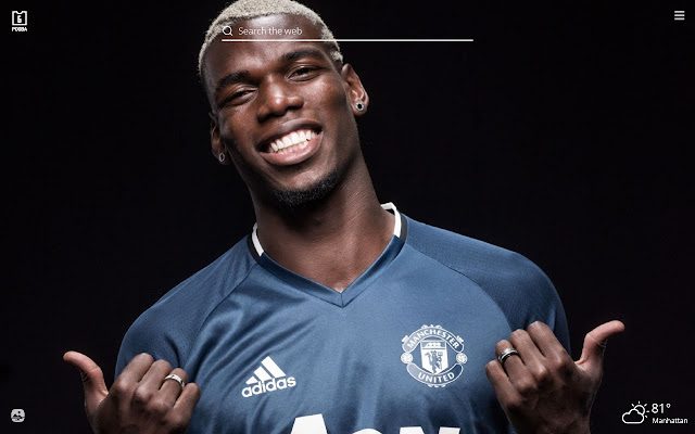 Paul Pogba HD Wallpapers New Tab Theme