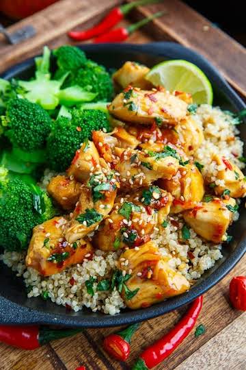 Skillet Sweet Chili Chicken