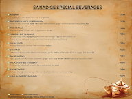 Sanadige by Goldfinch menu 3