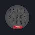 Matte Black CIRCLE Icons1.4 (Patched)