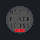 Download Matte Black CIRCLE Icons For PC Windows and Mac 1.4