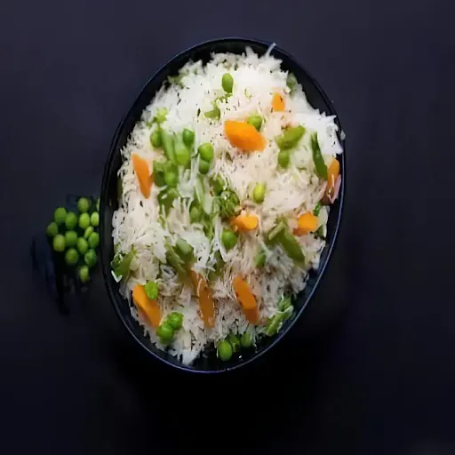 Vegetable Pulao With Boondi Raita