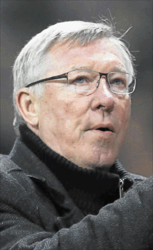 EXIT TIME: Man United manager Alex Ferguson