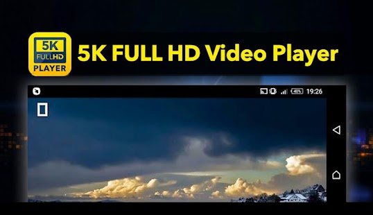 5K Video Player banner