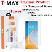 Kính Cường Lực Che Phủ Toàn Màn Hình Tmax Uv Dành Cho Huawei Mate 50 40 30 20 Pro P50 P40 P30 Pro + 5G T Max