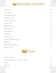 Crave Bar - Radisson menu 5