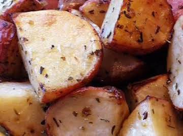 Lemon Oregano Roasted Potatoes