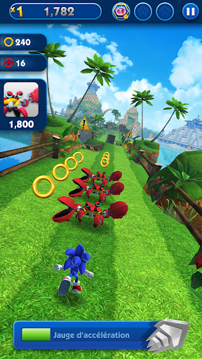 Sonic Dash - Jeu de course à pied et saut !  APK MOD screenshots 1