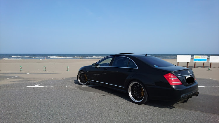 SクラスのW221 Sクラス・ドライブ・V12 ツインターボ・S65 AMG・九十九里海岸に関するカスタム事例の投稿画像1枚目