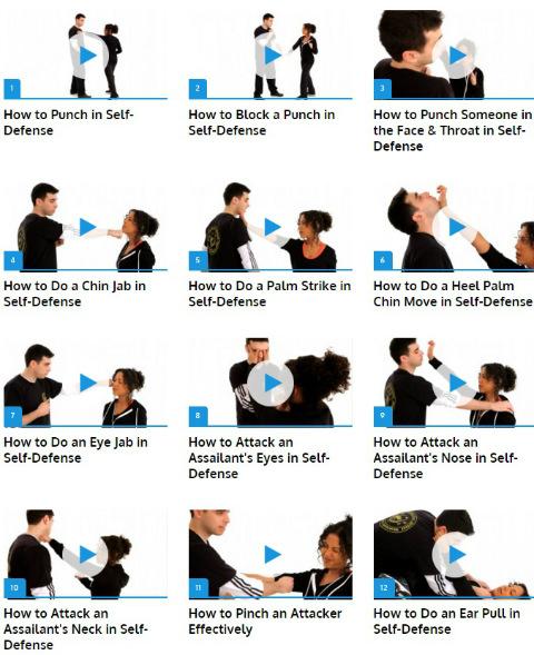 Android application Self Defense screenshort