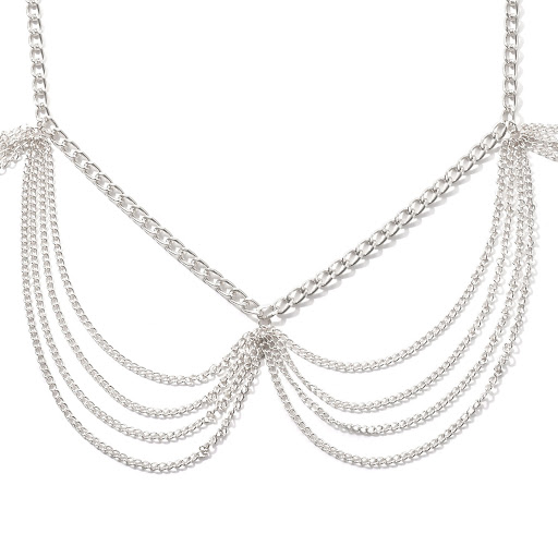 Title 5, Ladies Vintage Punk Boho Body Chain. Enhance yo...