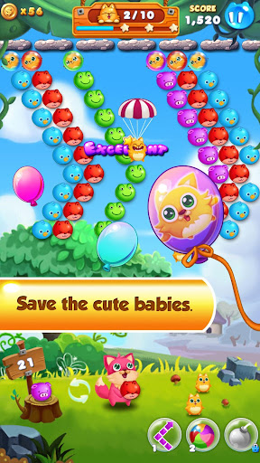 Bubble Cat Rescue (Mod)