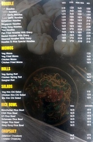 Noodles & Rice menu 1