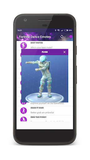 Dances from Fortnite (Dance Emotes)