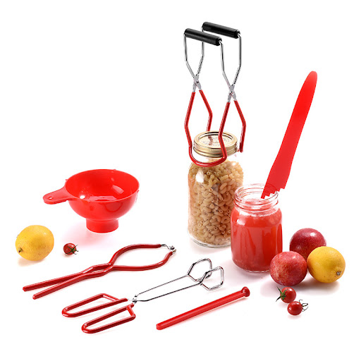 Title 5, 6-Piece Anti-Scald Canning Clamp Set for Jam Ma...