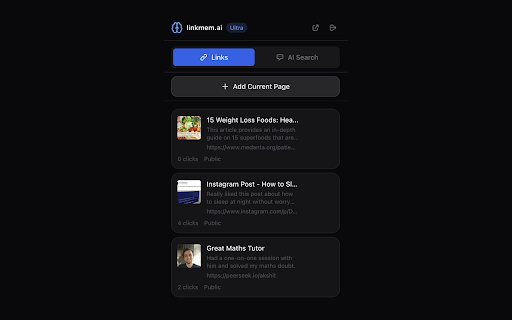 LinkMem screenshot 2