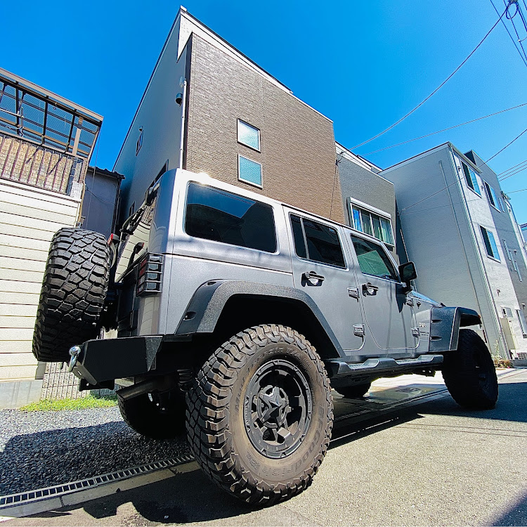 ラングラーアンリミテッドのジープ・ジープラングラーアンリミテッド・JEEP・ラングラーに関するカスタム事例の投稿画像1枚目