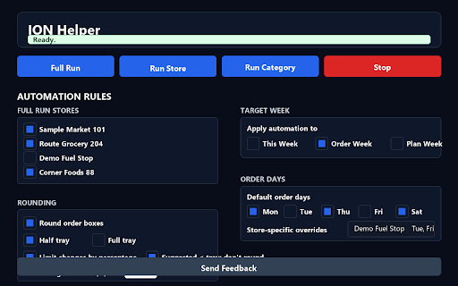 ION Order Helper screenshot 1
