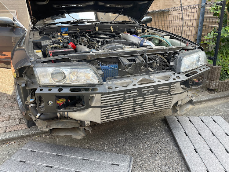 スカイライン GT-Rのパワステオイル漏れ・オイル漏れ・軽量レインフォース・ARCインタークーラーに関するカスタム事例の投稿画像8枚目