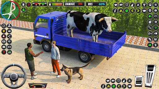 Screenshot Real Animal Cargo Truck Game