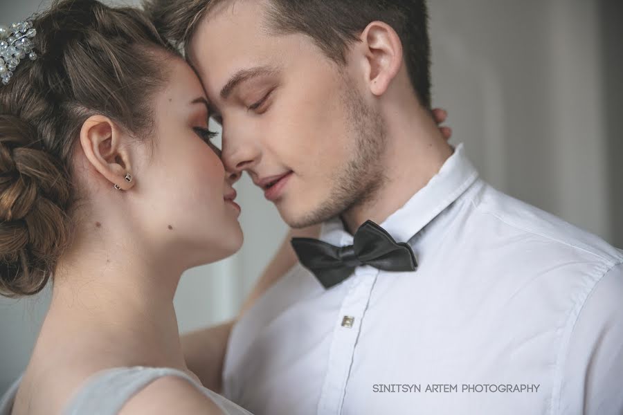 Wedding photographer Artem Sinicyn (sinitsynartem). Photo of 26 October 2017