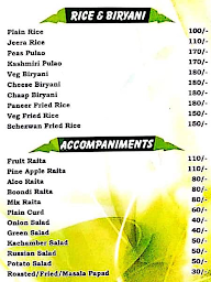 Green Leaf Cafe menu 3