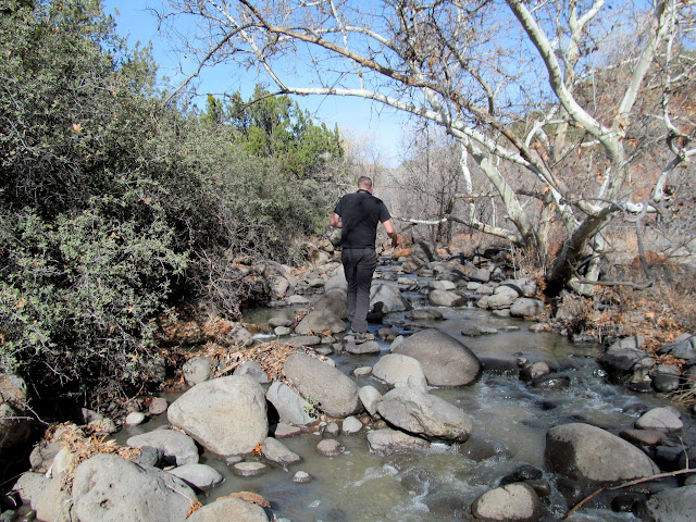 Rock hopping