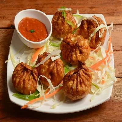 Veg Fried Momos [8 Pcs]