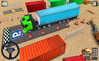 Hard Truck Parking Truck Games Screenshot