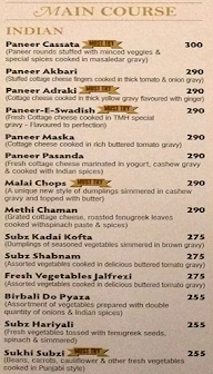 Flavours Restaurant menu 4