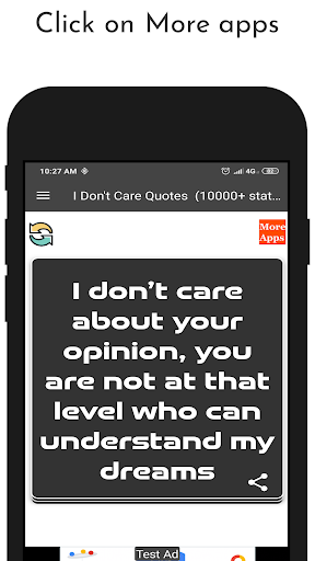 I Dont Care Quotes 10000 status